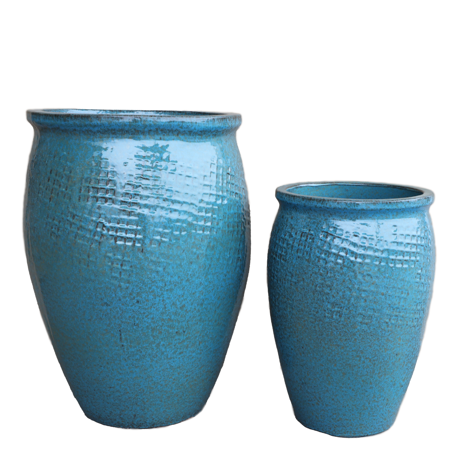 Pot POSEIDON 50x68cm bleu fer Provencelia