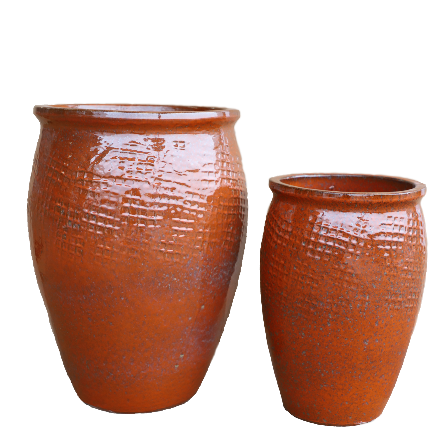 Pot POSEIDON 50x68cm rouille automnale Provencelia