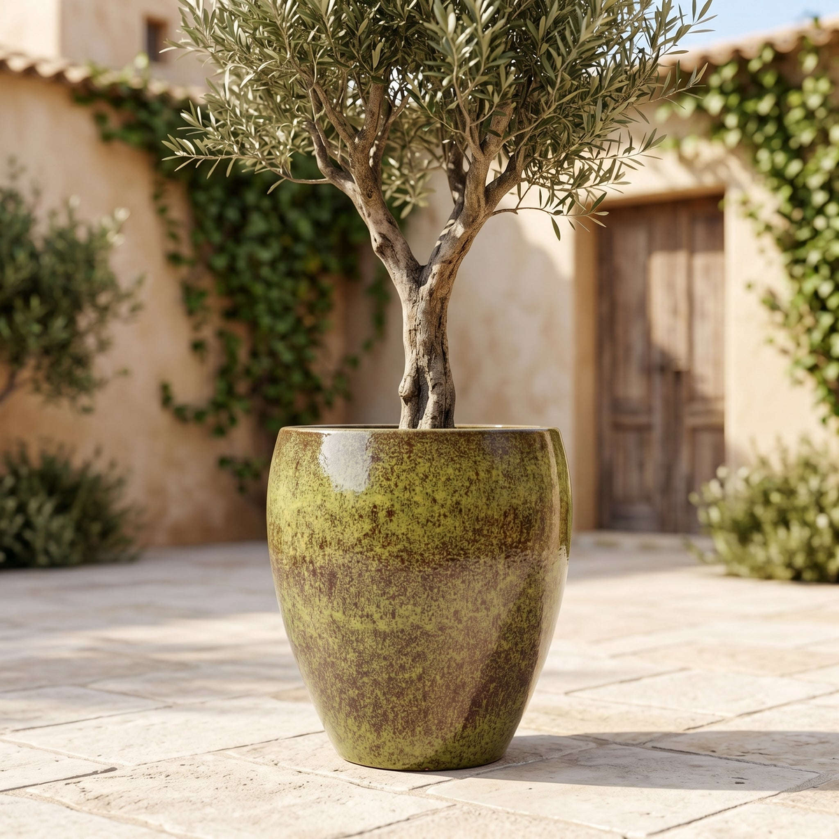 Plantenbak POSEIDON2 36x43cm meergroen Provencelia
