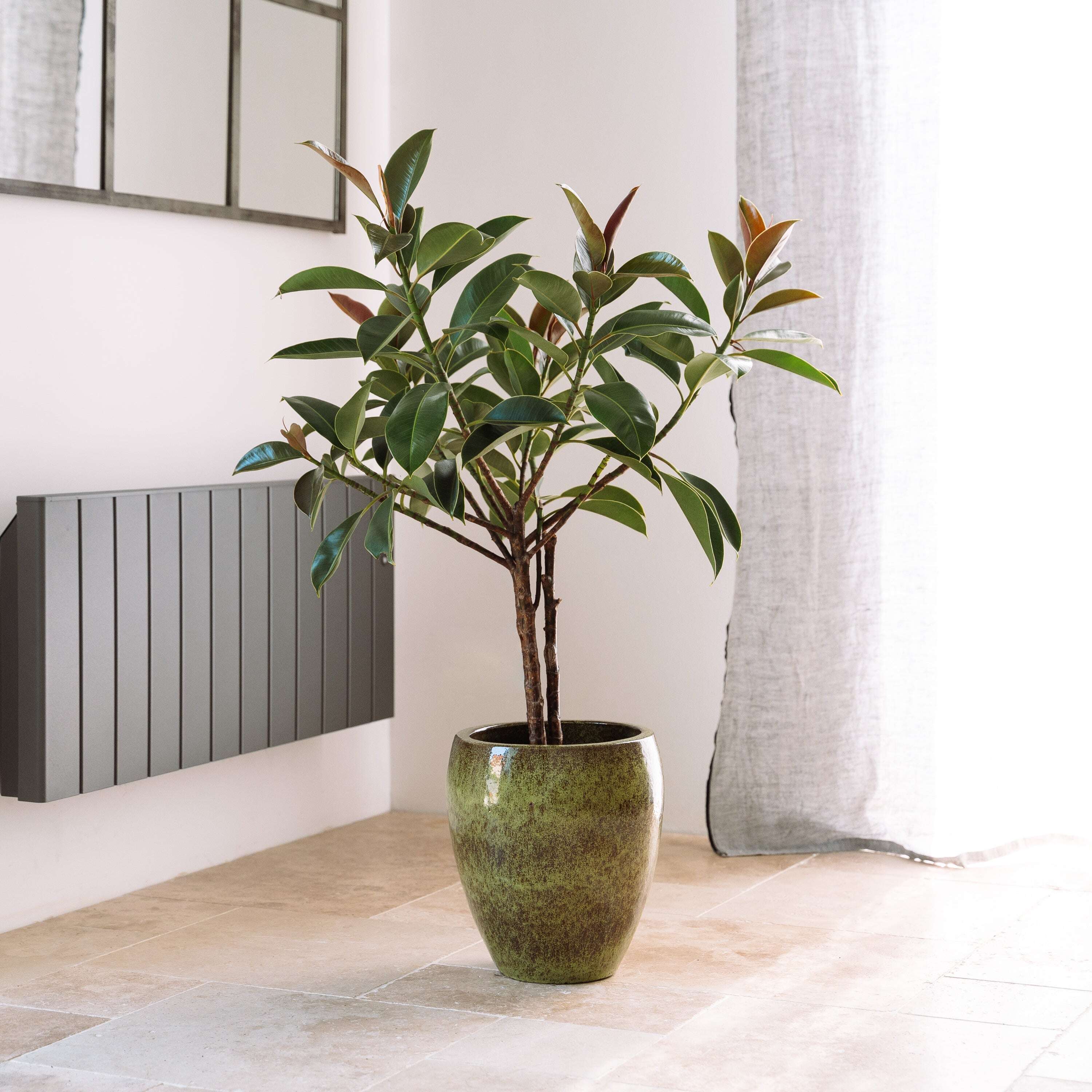 Pot POSEIDON2 36x43cm vert lac Provencelia