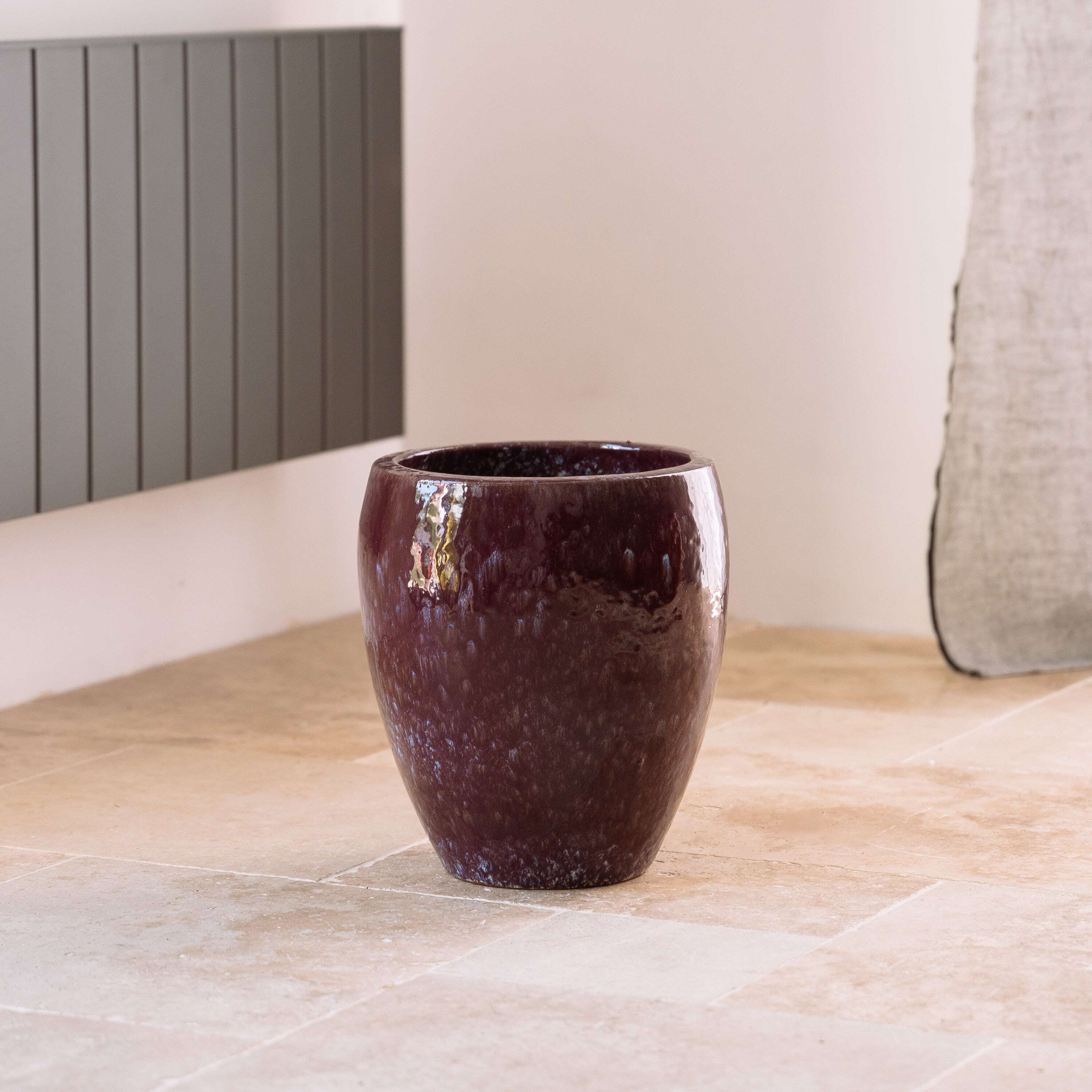 Pot POSEIDON2 36x43cm violet clair Provencelia