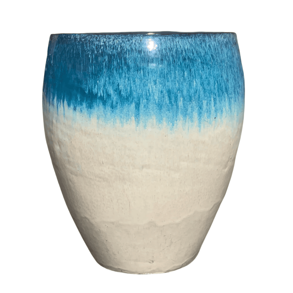 Vaso POSEIDON2 46x55cm cielo d'aprile