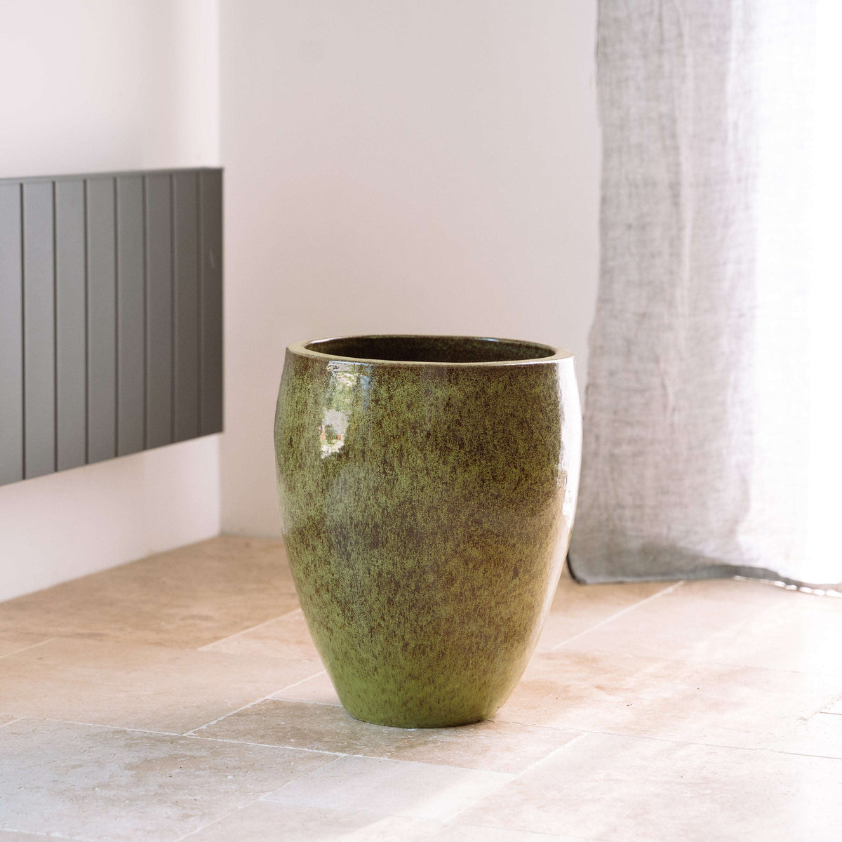 Vaso POSEIDON2 46x55cm verde lago Provencelia