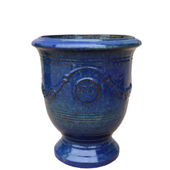 RICHELIEU Pot 35x42cm ultramarine blue