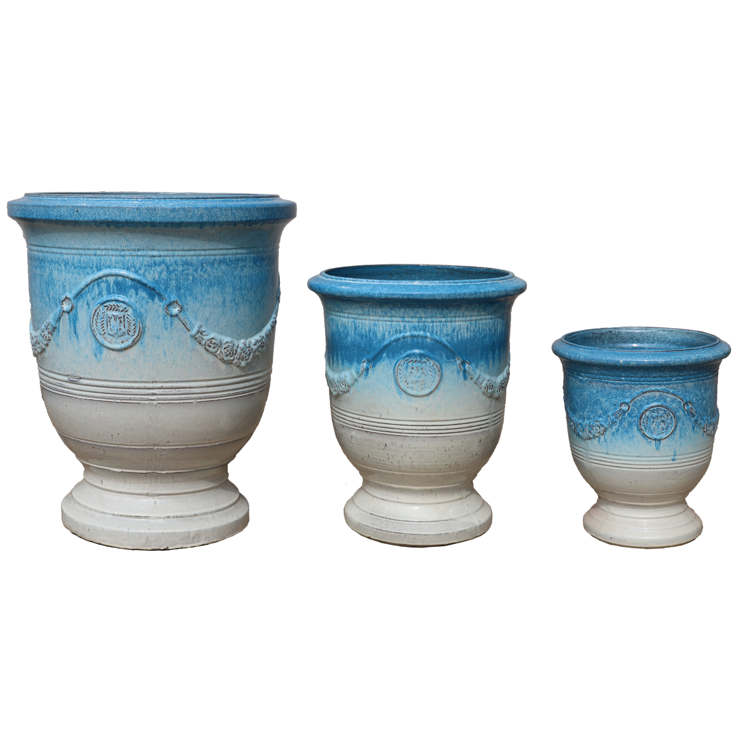 Pot RICHELIEU 35x42cm ciel d'avril Provencelia