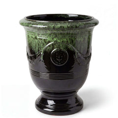 RICHELIEU Pot 46x56cm green on black