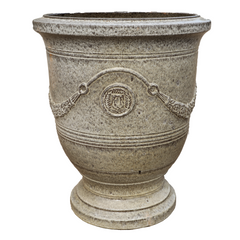 Pot RICHELIEU 58x70cm tigre blanc