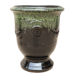 RICHELIEU Pot 58x70cm green on black