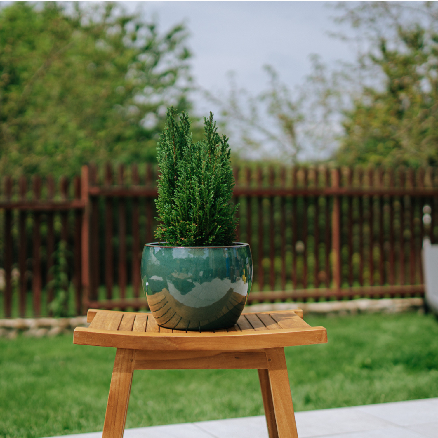 Pot ROMULUS 21x15cm jade Provencelia