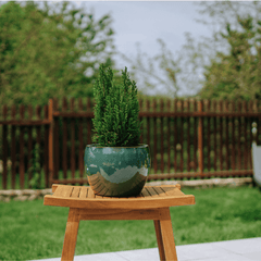 Pot ROMULUS 21x15cm jade