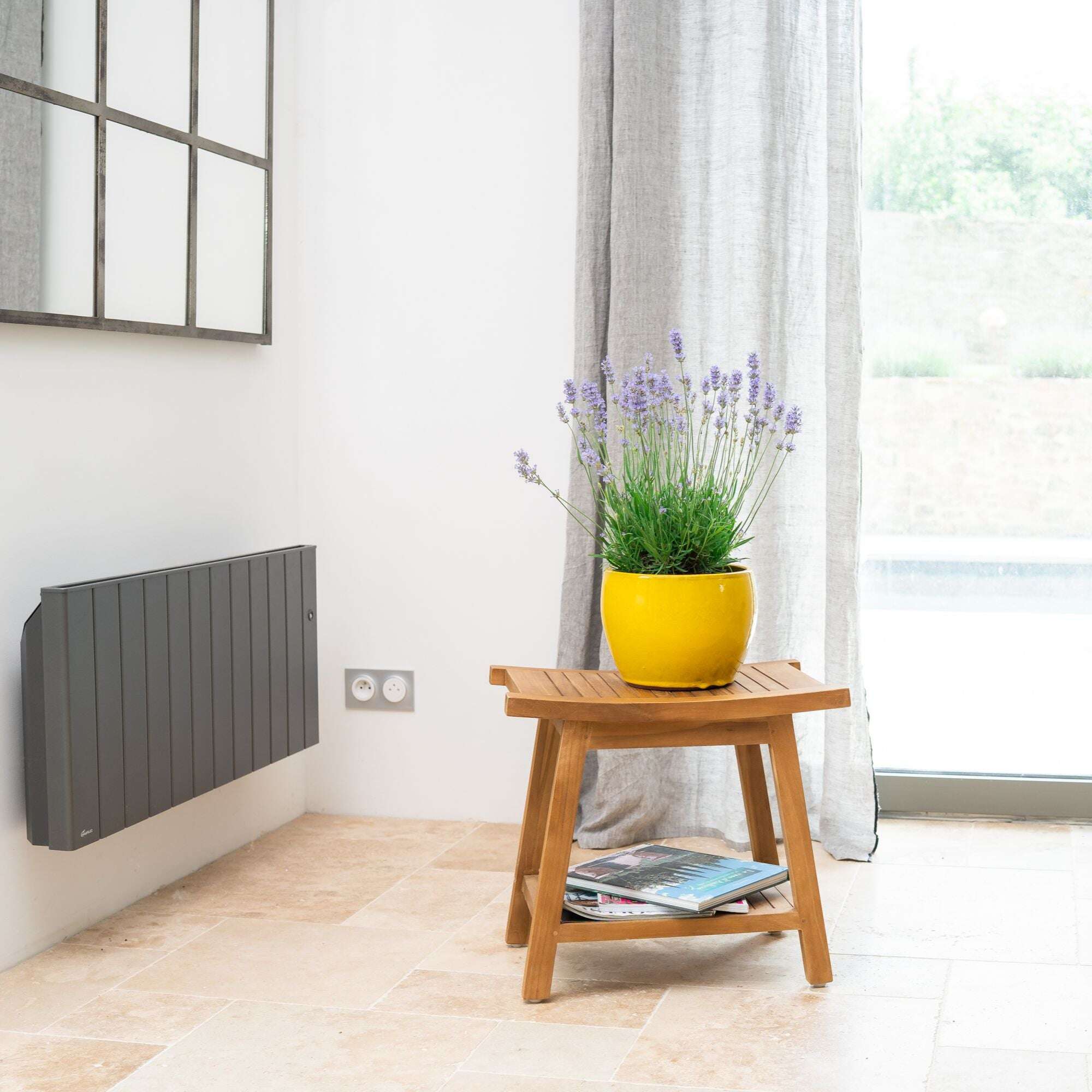 Pot ROMULUS 21x15cm jaune Provencelia