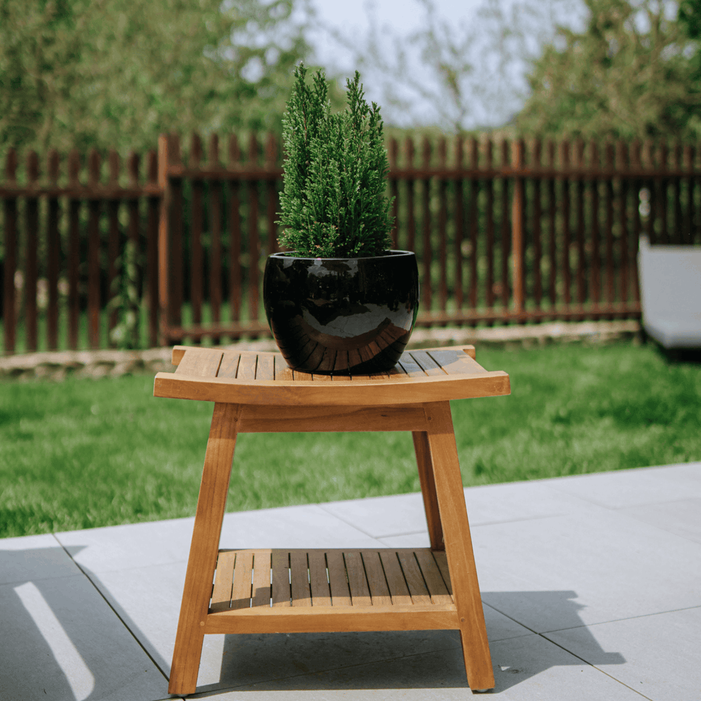 Plantenbak ROMULUS 21x15cm zwart