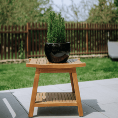 ROMULUS pot 21x15cm black