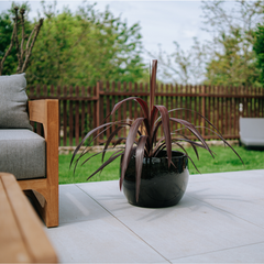 Vaso ROMULUS 42x30cm nero