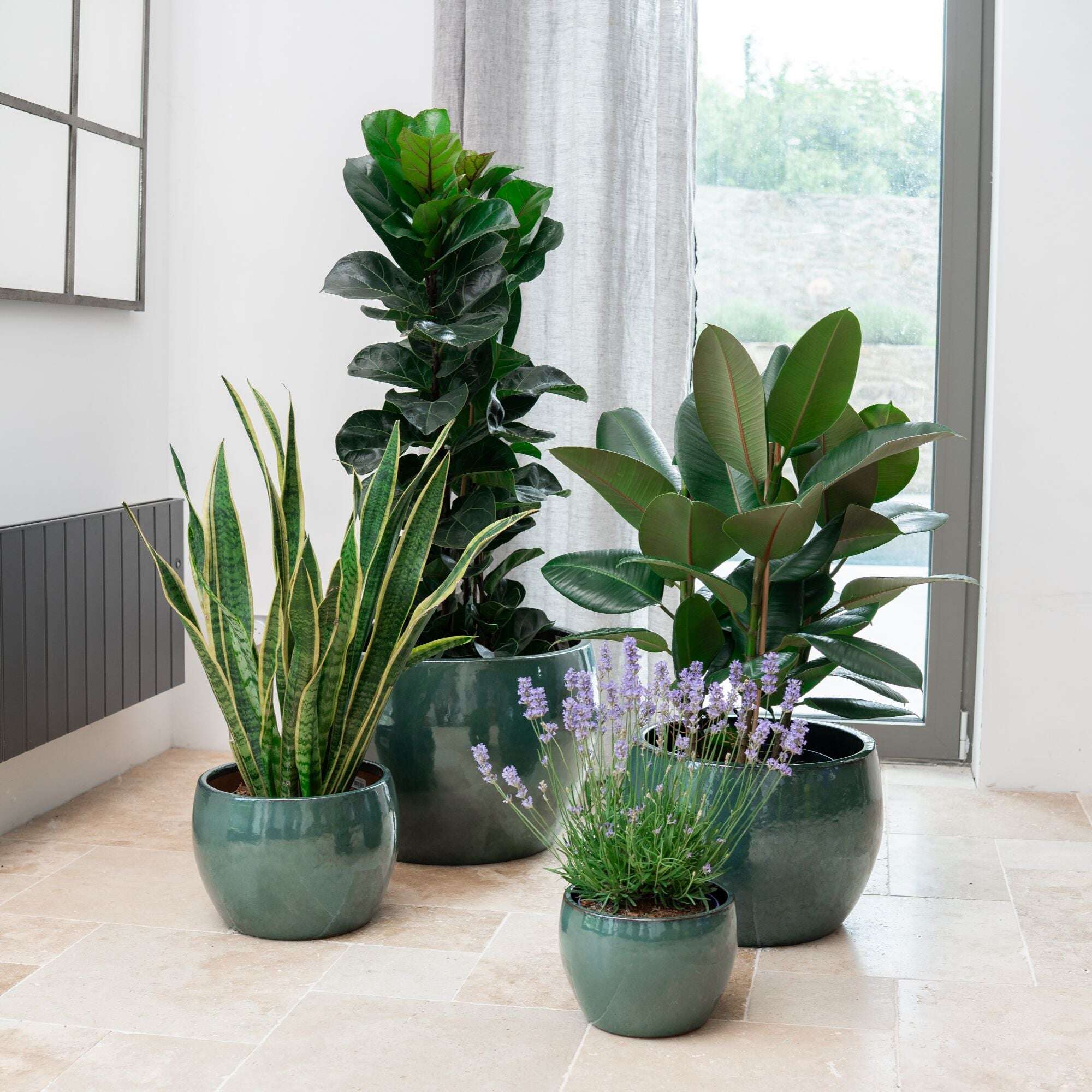 Pot ROMULUS 55x38cm jade Provencelia