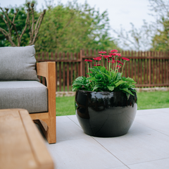 Vaso ROMULUS 55x38cm nero