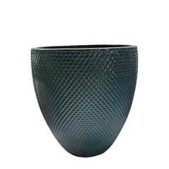 SIGNAC Pot 22x25cm petrol blue