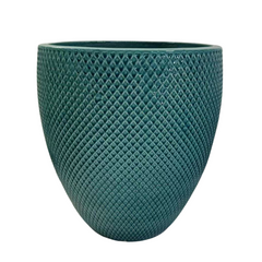 Pot SIGNAC 38x44cm turquoise