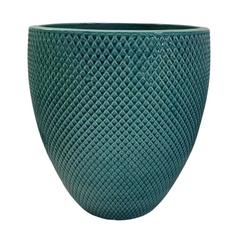 Pot SIGNAC 48x52cm turquoise