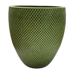 Pot SIGNAC 48x52cm vert pomme