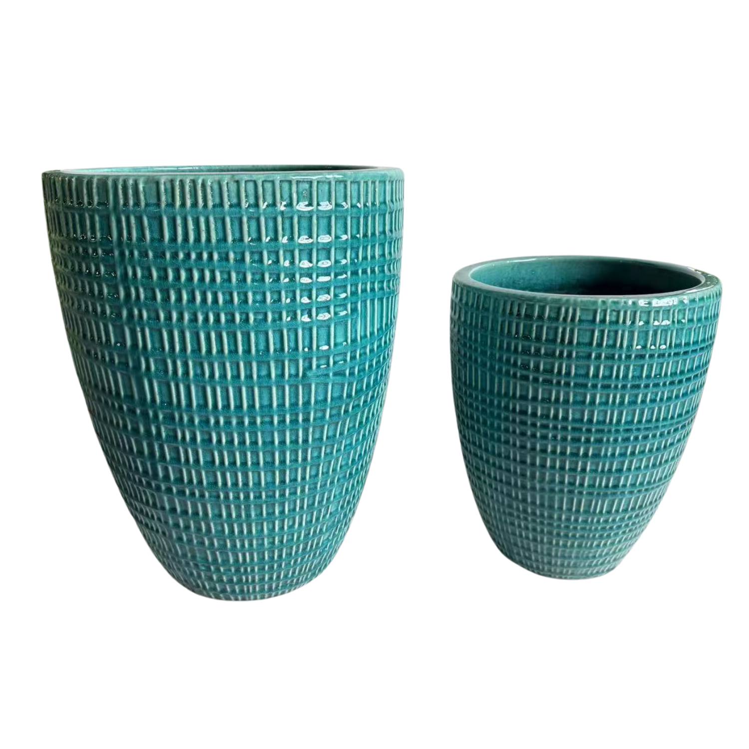 Pot VERNE 32x40cm turquoise Provencelia