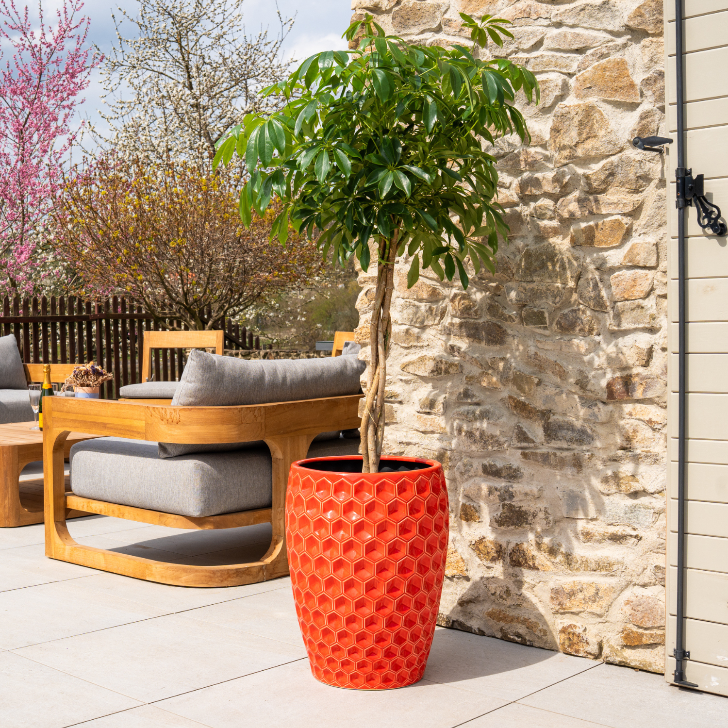 Pot VERSAILLES 38x54cm rouge Provencelia