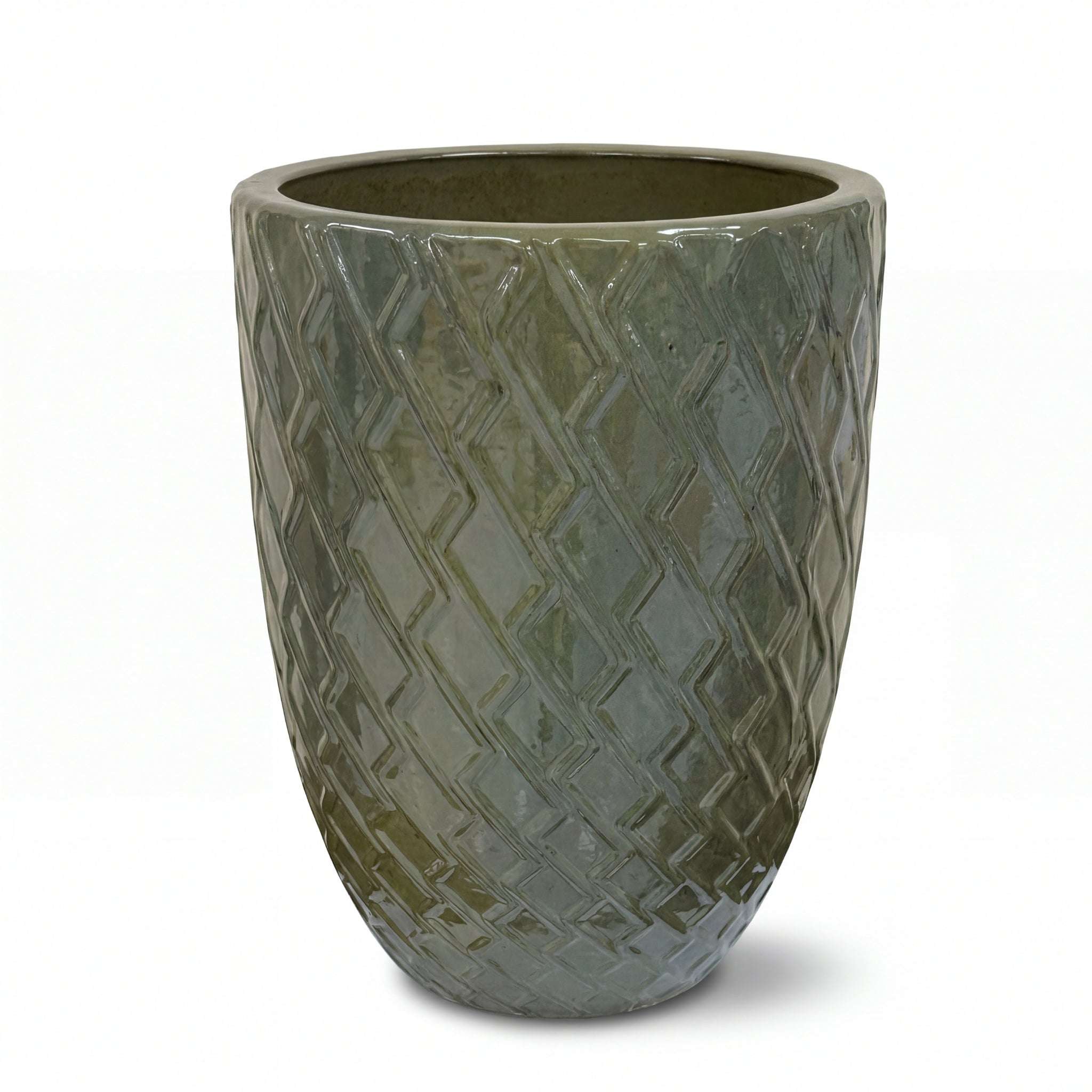 Pot ZEUS 30x44cm vert crème Provencelia