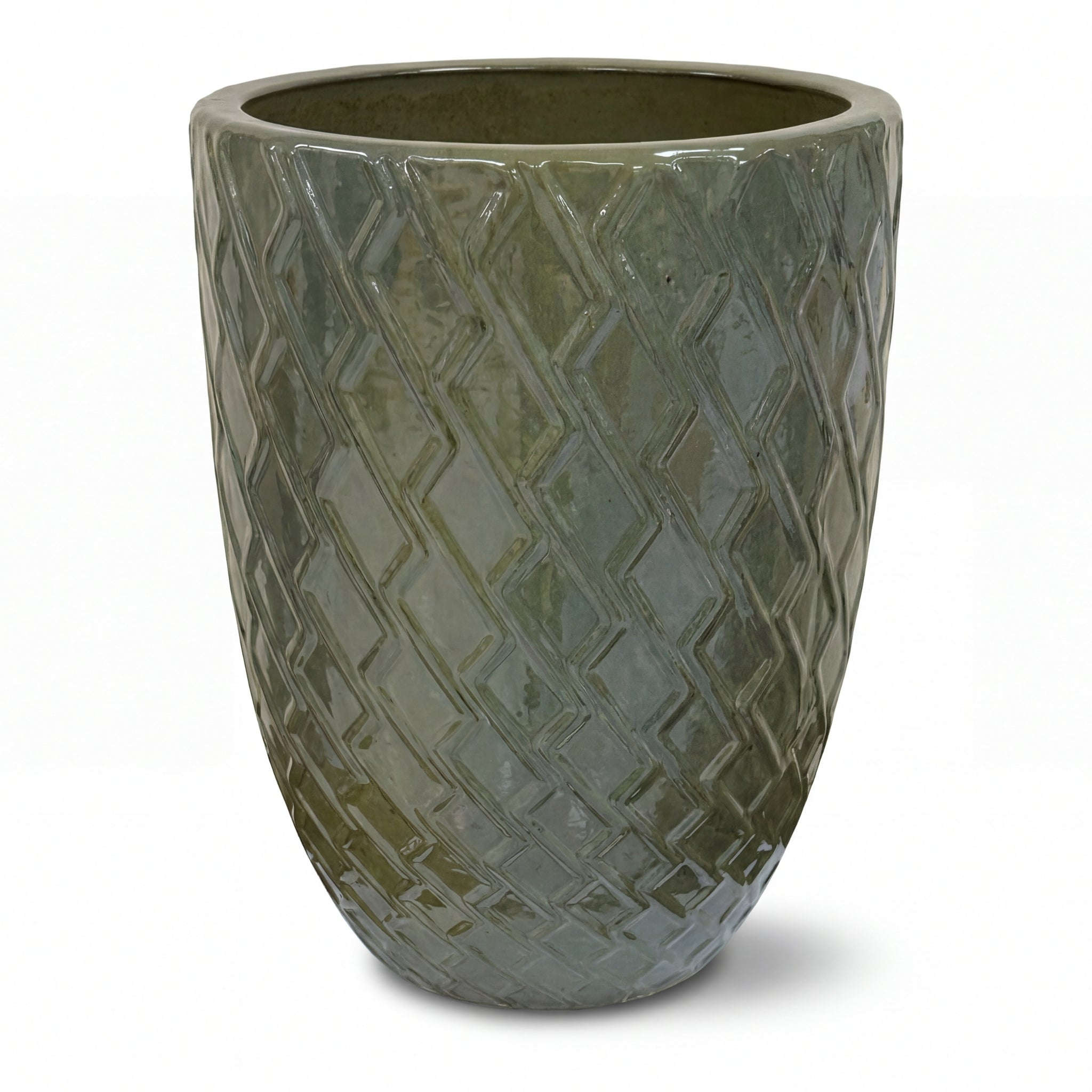 Pot ZEUS 42x54cm vert crème Provencelia