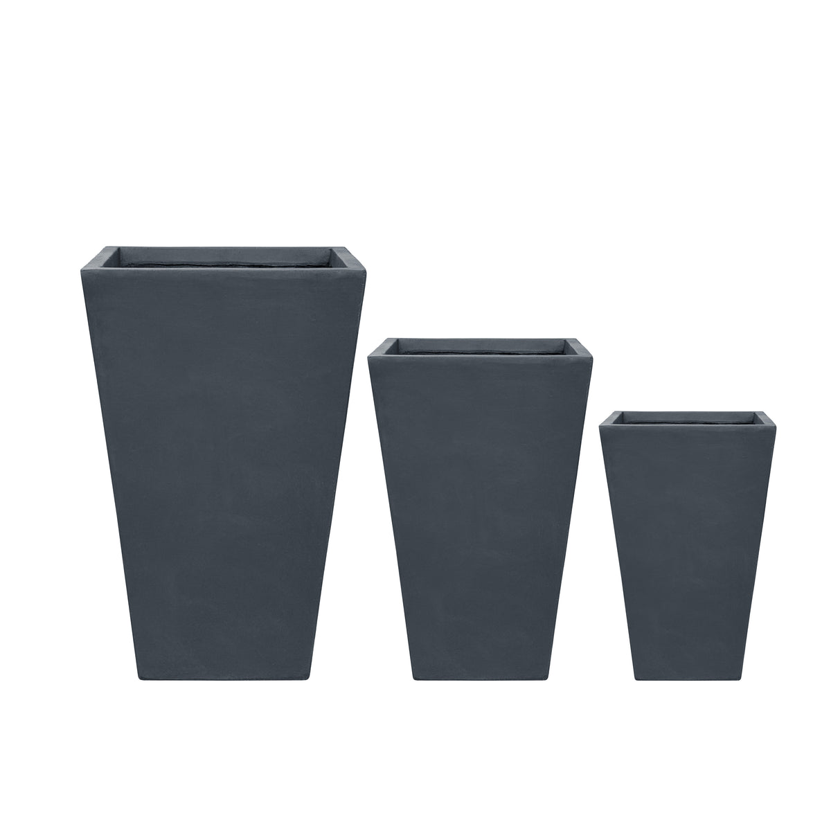 Portavaso preforato AERIS 40x62cm grigio scuro