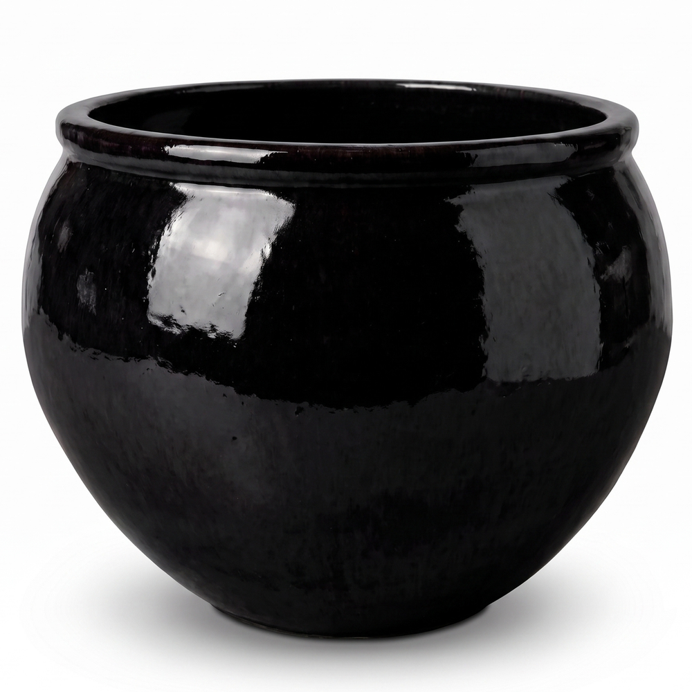 Pot LUTECE 86x64cm noir