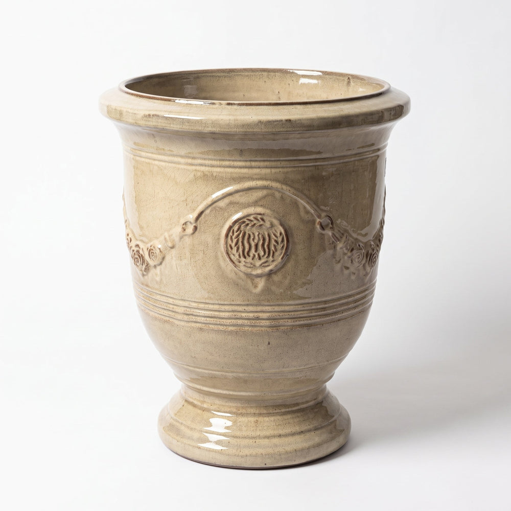 Pot RICHELIEU 46x56cm brons gezandstraald