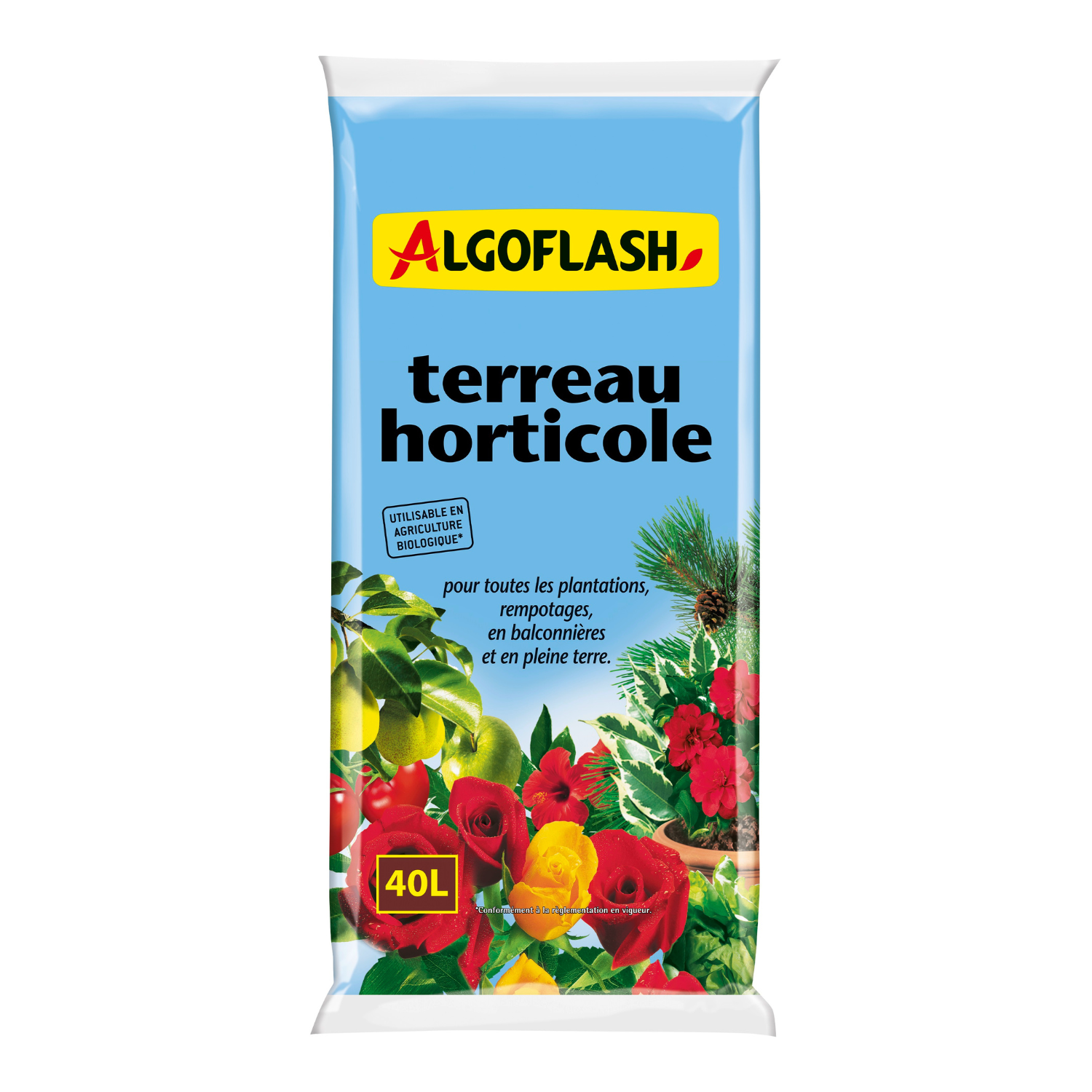 Terreau Horticole 40L Provencelia