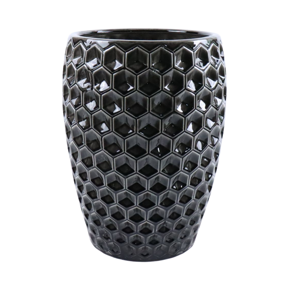 Planter VERSAILLES 38x54cm black