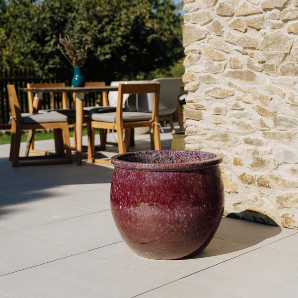 Pot NEWTON 34x28cm violet clair
