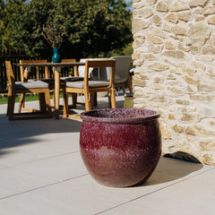 Pot NEWTON 34x28cm violet clair