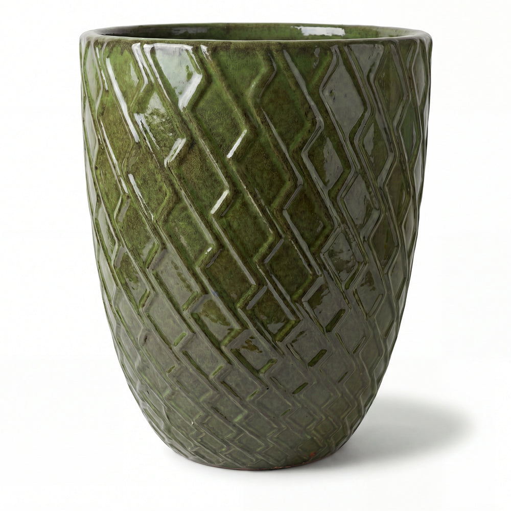 Pot ZEUS 42x54cm diepgroen
